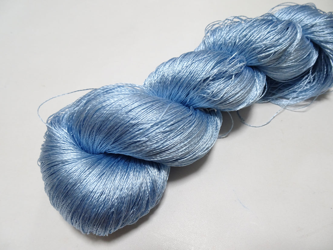 Japanese Vintage Twisted Silk Thread Embroidery 14581