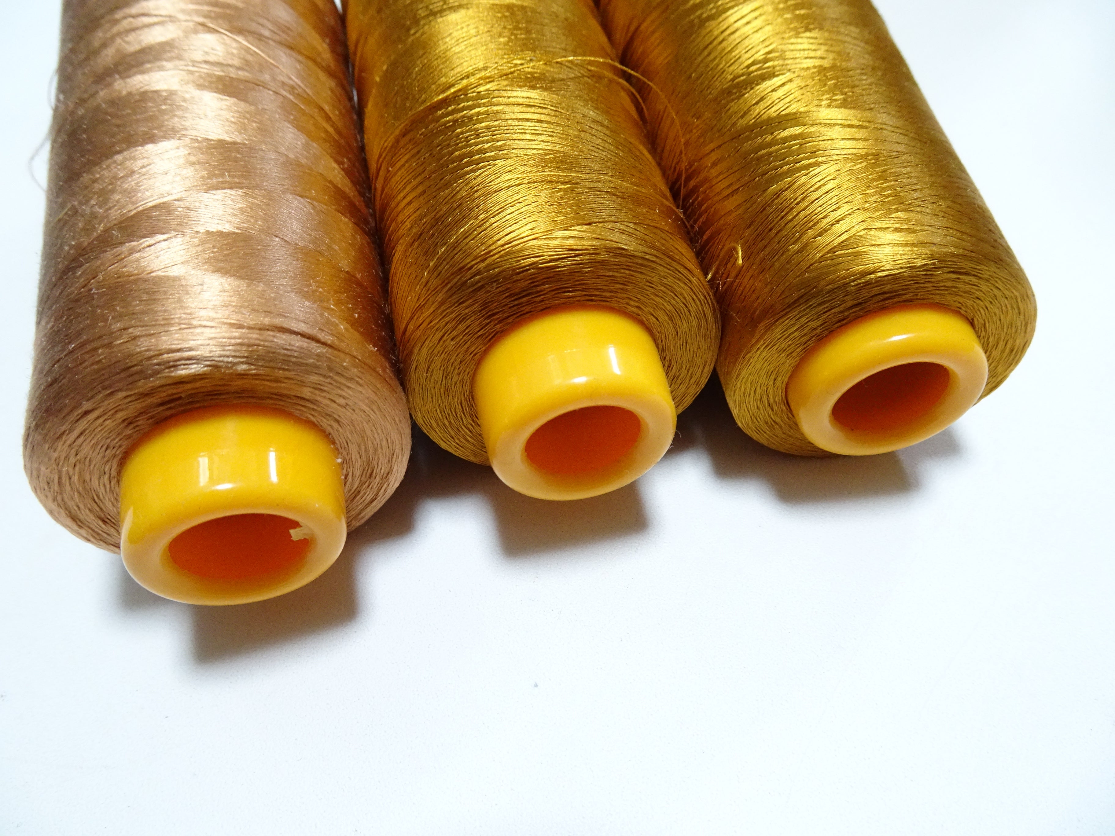 Special Price!! Japanese vintage silk thread 3sets Over 6000M embroidery 15240