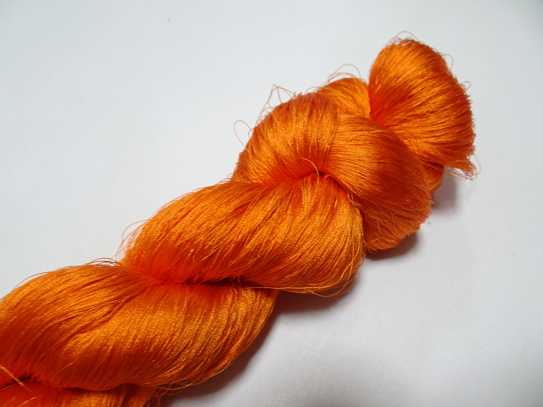 Japanese vintage silk thread embroidery 8978
