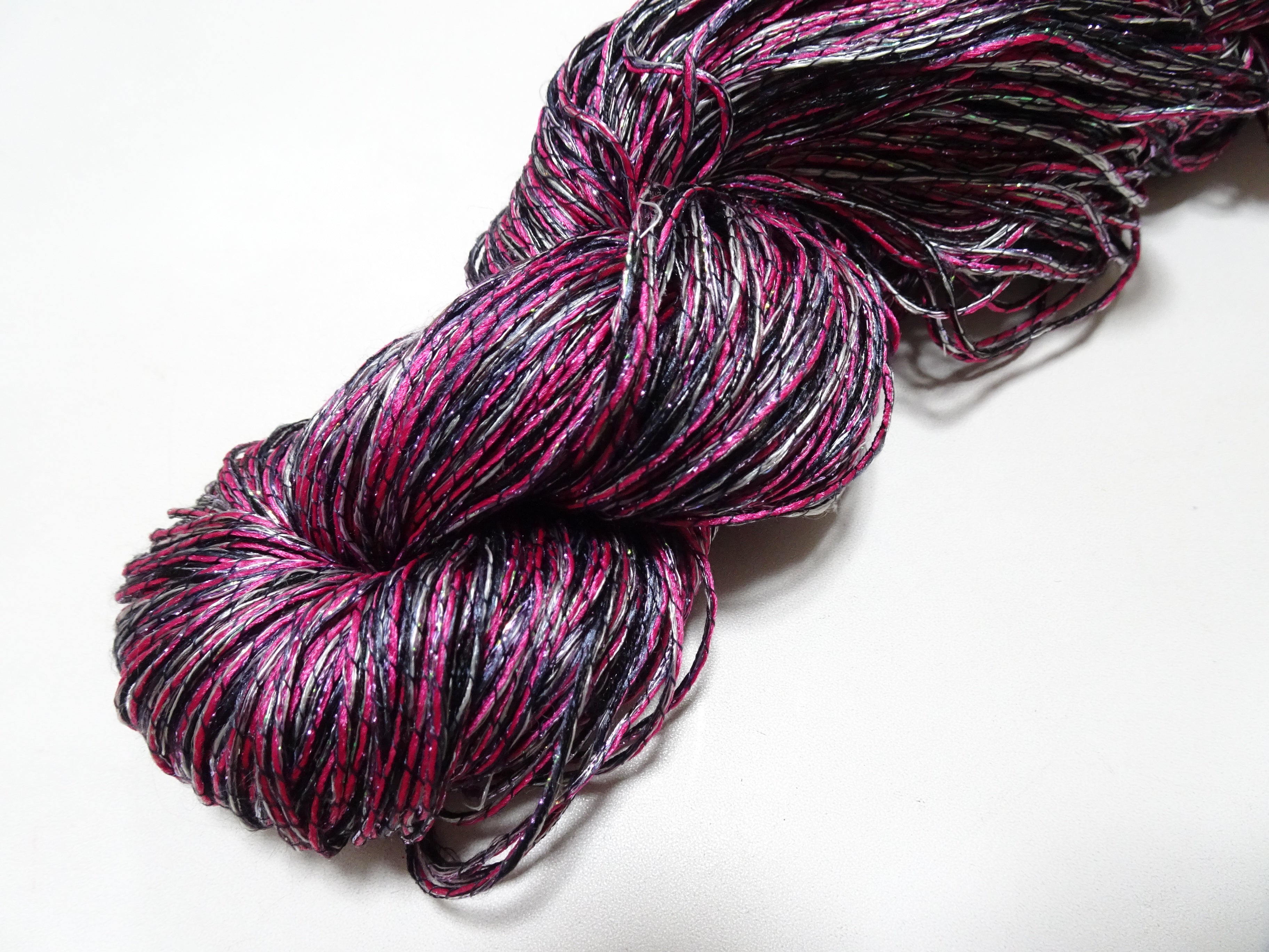 Japanese Tanaka Gen Silk – One-of-a-Kind Hand-Dyed Artistic Silk Thread, Rare Japanese Artisan Yarn, Limited Stock 19157