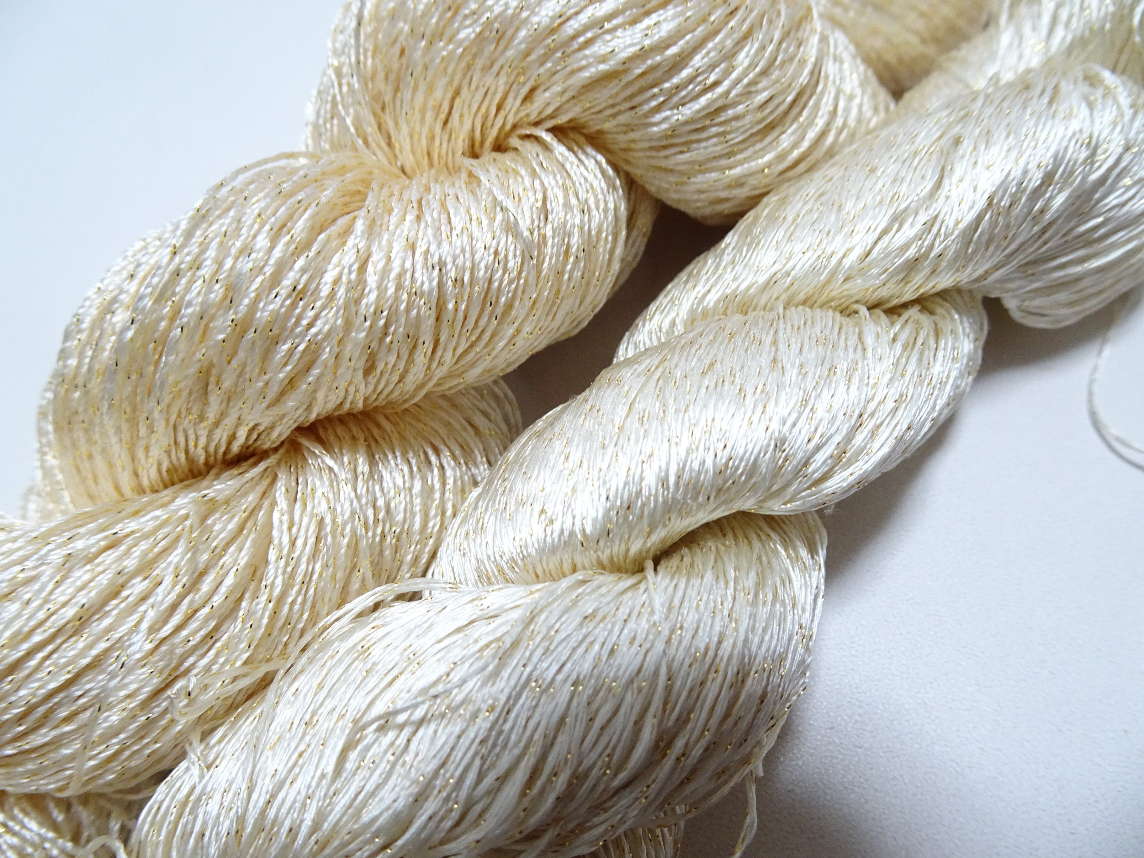 Japanese Vintage High Class Rare Silk Thread Mixture of Gold embroidery 15969