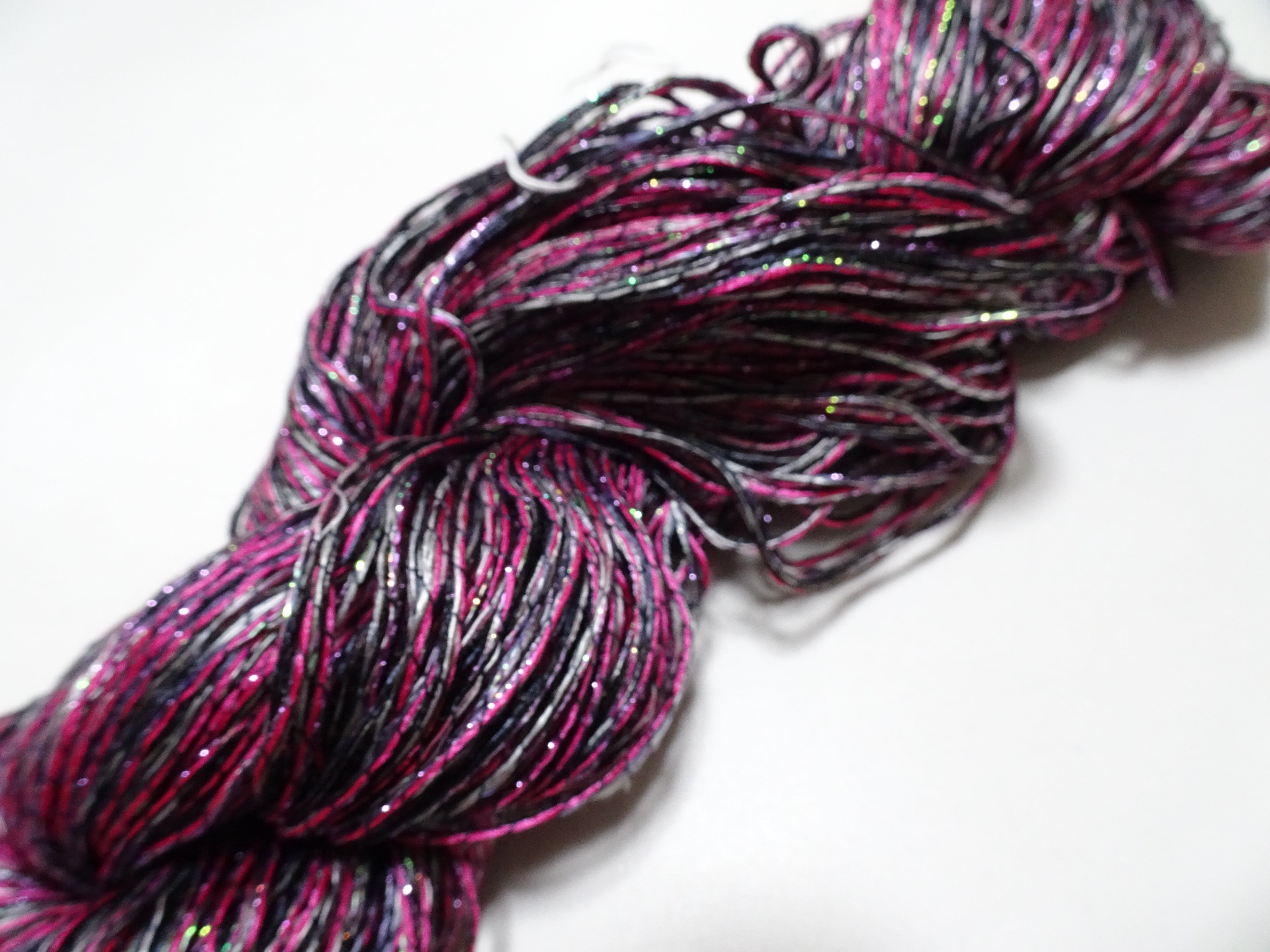 Japanese Tanaka Gen Silk – One-of-a-Kind Hand-Dyed Artistic Silk Thread, Rare Japanese Artisan Yarn, Limited Stock 19157