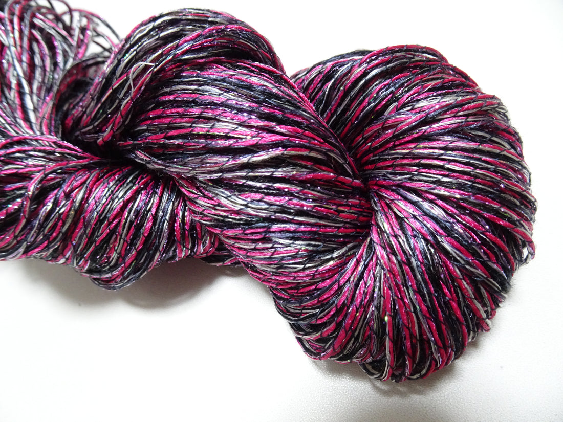Japanese Tanaka Gen Silk – One-of-a-Kind Hand-Dyed Artistic Silk Thread, Rare Japanese Artisan Yarn, Limited Stock 19157