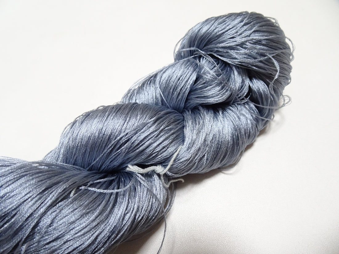 Japanese Vintage 6 Loose-Twist Silk Threads 19293