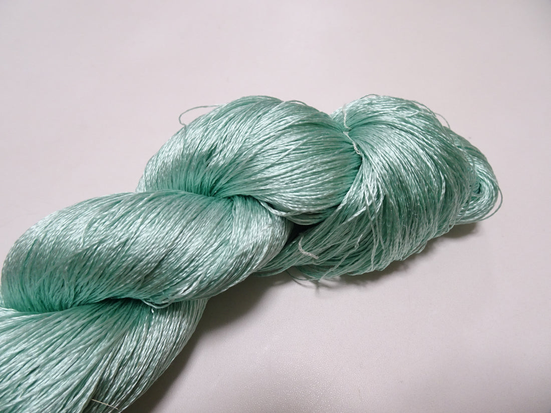 Japanese Vintage Twisted Silk Thread Embroidery 14582