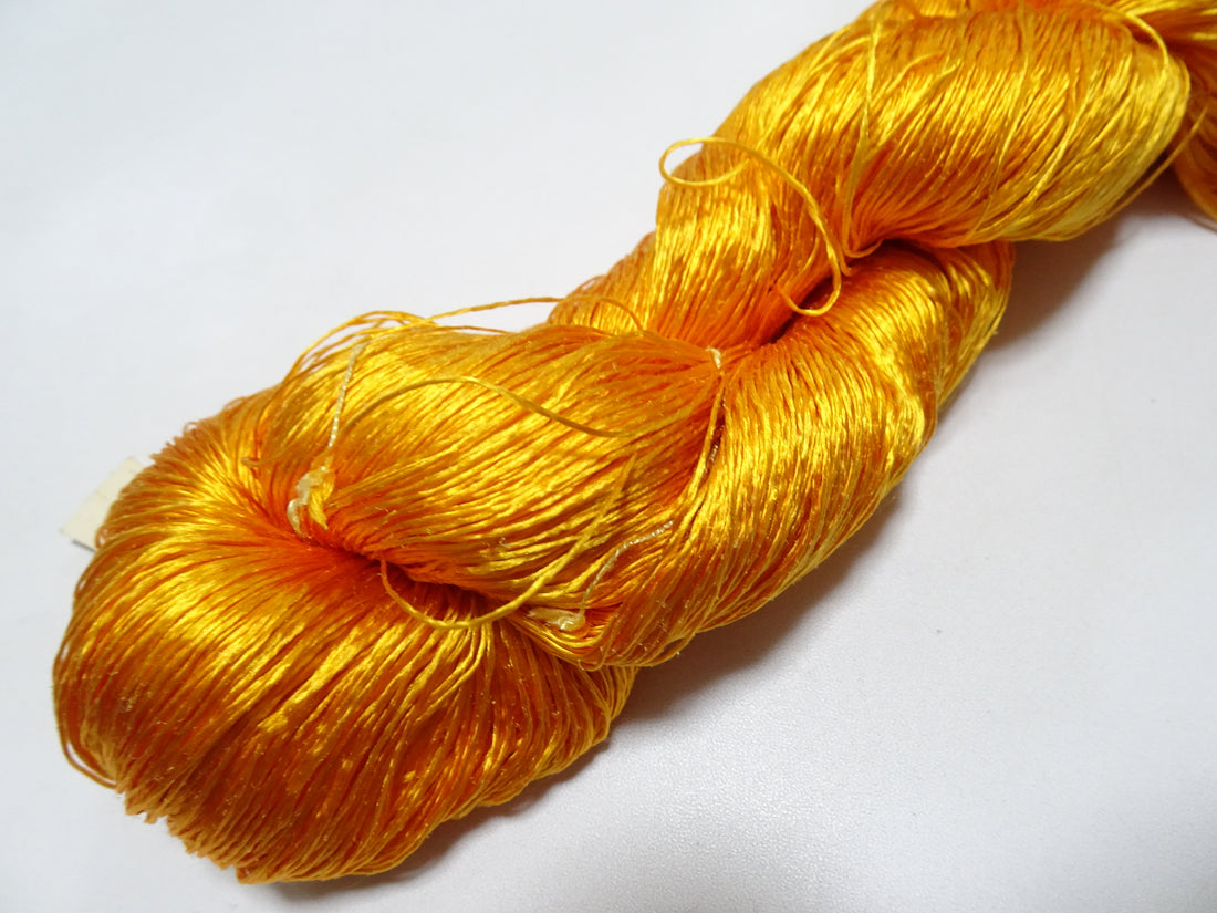 Japanese Vintage Twisted Silk Thread Embroidery 18356