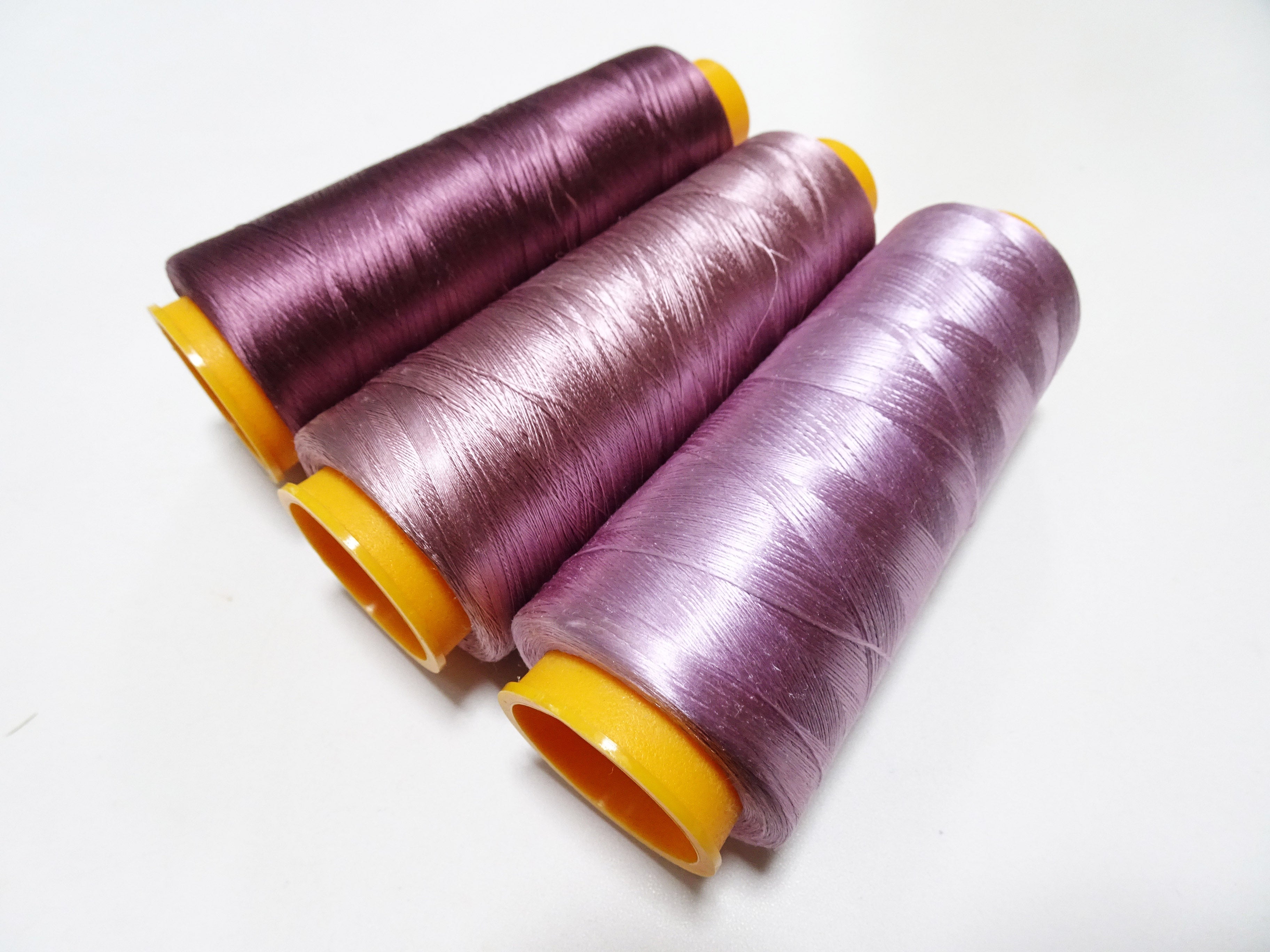 Special Price!! Japanese vintage silk thread 3sets Over 6000M embroidery 15242