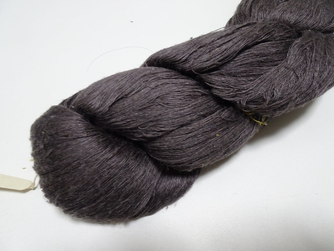 Japanese vintage Tsumugi silk thread Woven & embroidery 8623