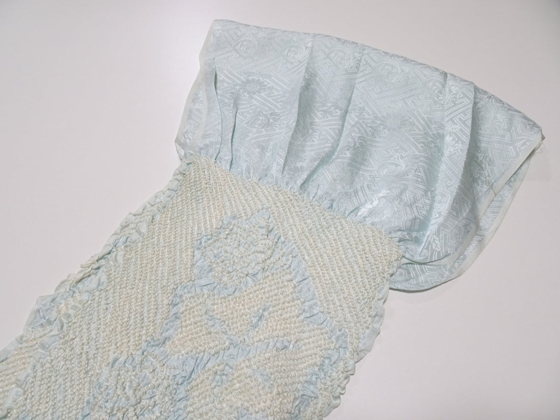 Japanese Kimono Silk Obi Age Shibori  18072