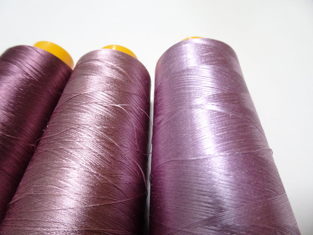 Special Price!! Japanese vintage silk thread 3sets Over 6000M embroidery 15242
