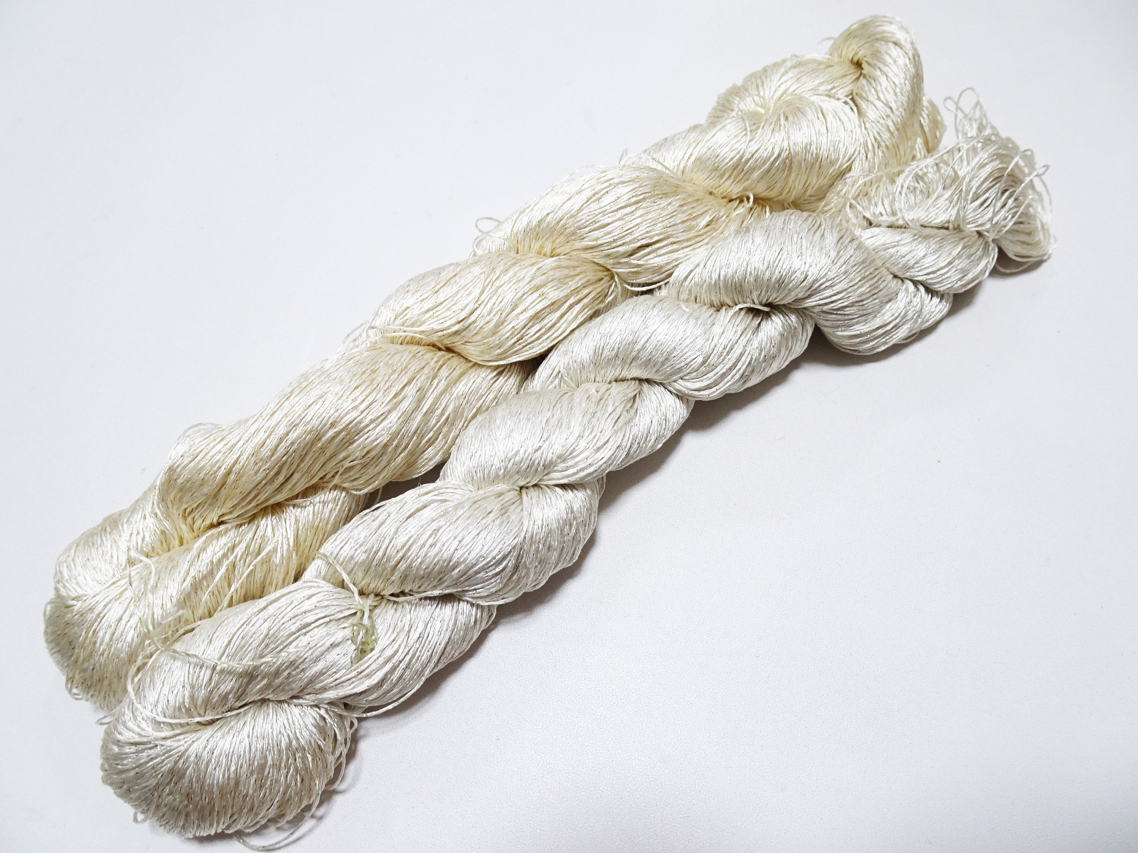 Japanese Vintage High Class Rare Silk Thread Mixture of Gold embroidery 15972