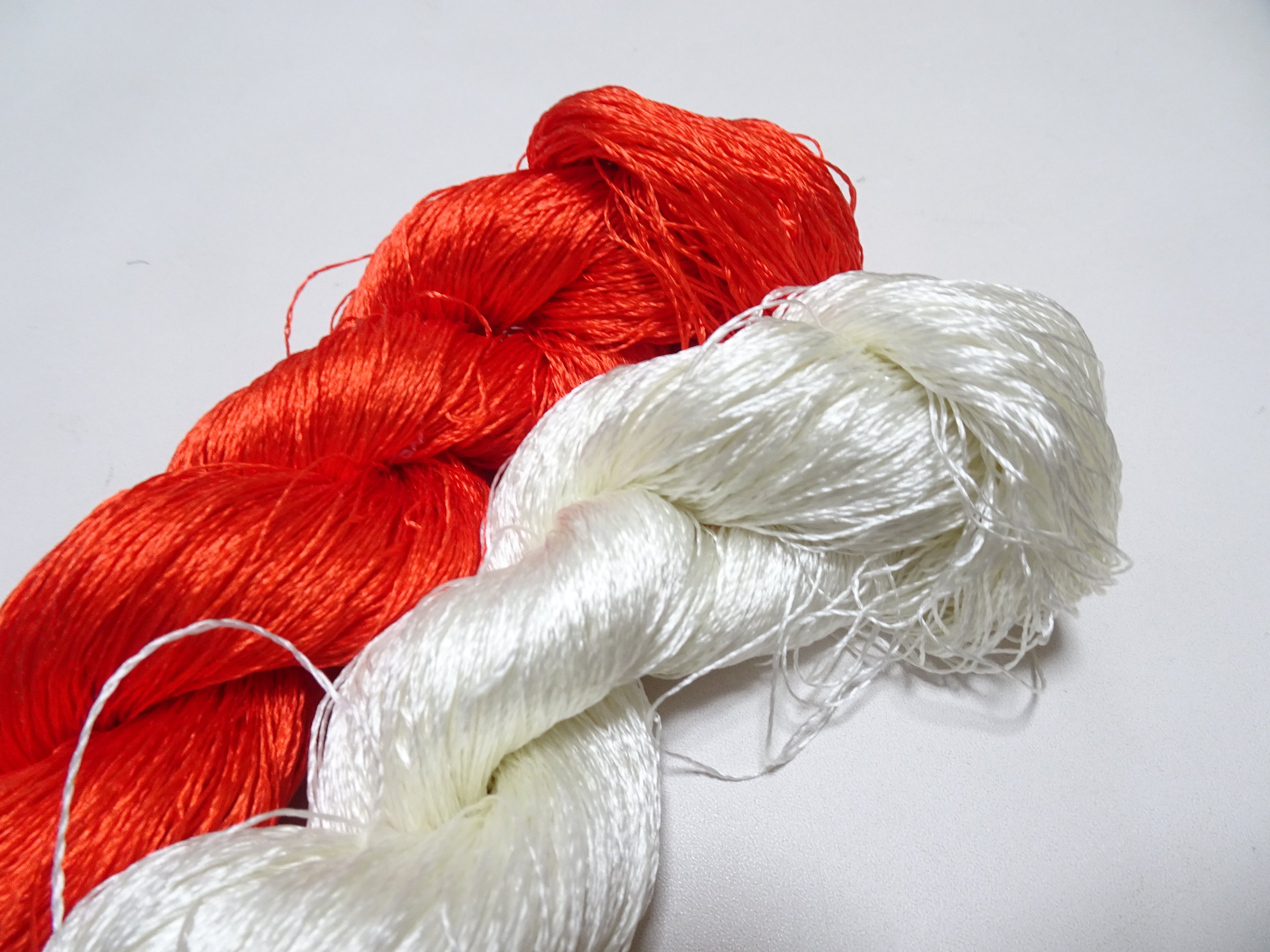 Japanese Vintage Twisted Silk Thread 2sets Embroidery 16864