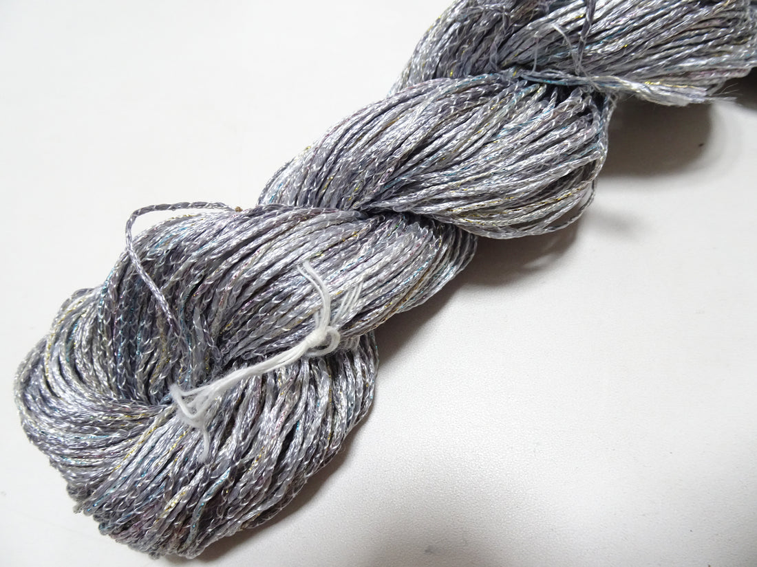 Japanese Tanaka Gen Silk – One-of-a-Kind Hand-Dyed Artistic Silk Thread, Rare Japanese Artisan Yarn, Limited Stock 19160