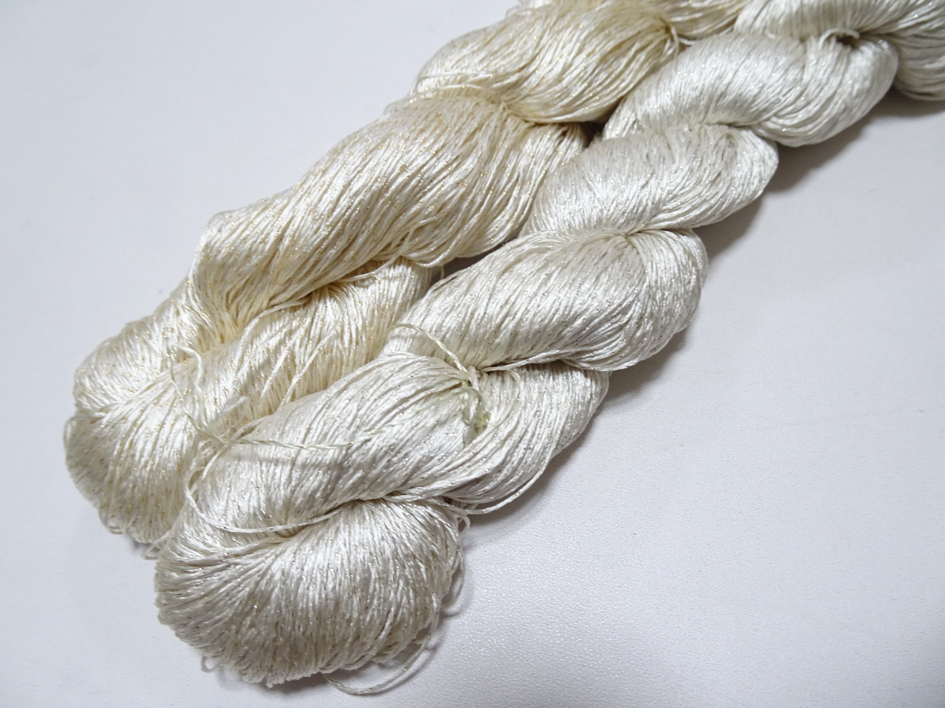 Japanese Vintage High Class Rare Silk Thread Mixture of Gold embroidery 15972