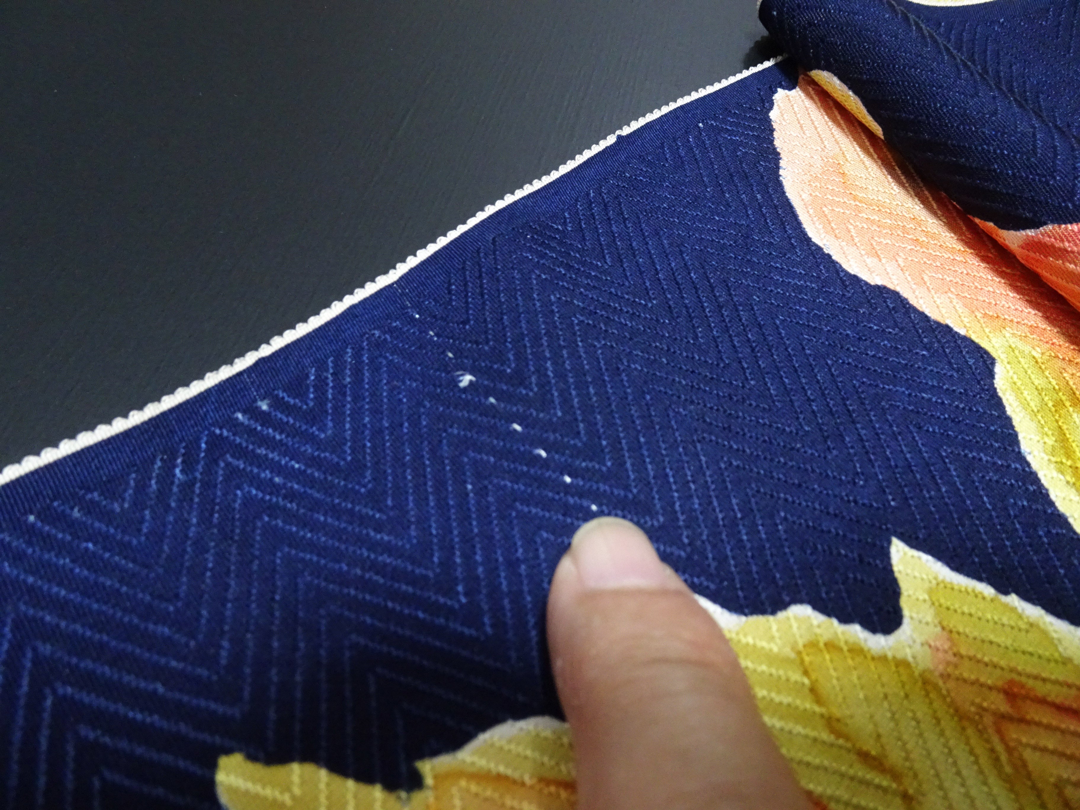 Japanese Silk Bolts  Dyed  Flower pattern 17498