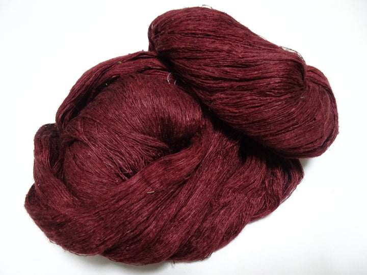 Japanese vintage Tsumugi silk thread Woven & embroidery 8625