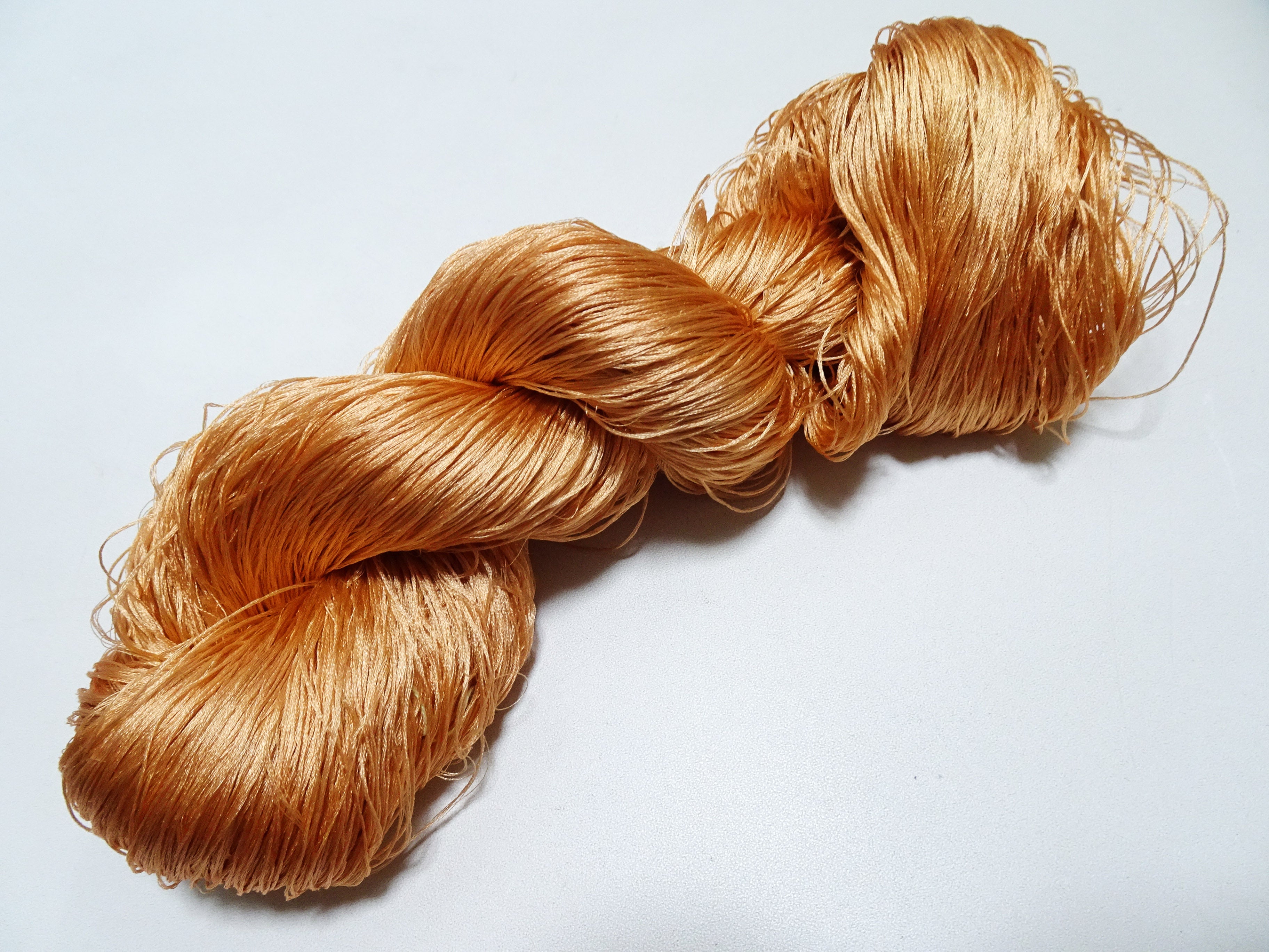 Japanese Vintage 6 Loose-Twist Silk Threads 19296