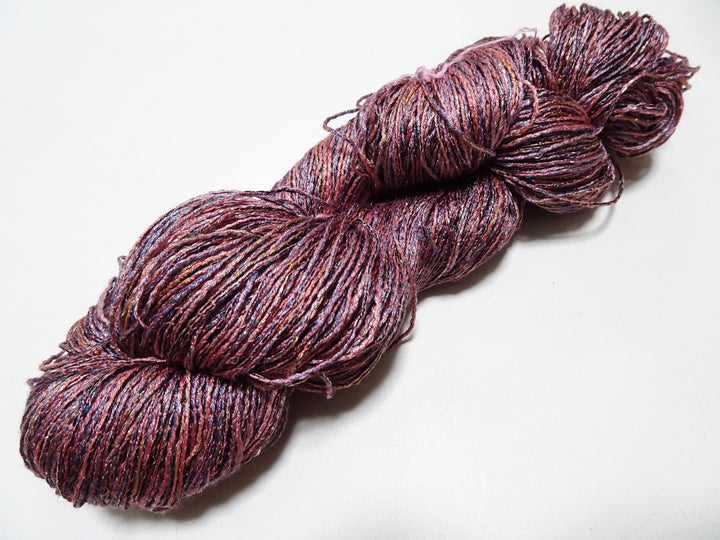 Japanese Tanaka Gen Silk – One-of-a-Kind Hand-Dyed Artistic Silk Thread, Rare Japanese Artisan Yarn, Limited Stock 19161