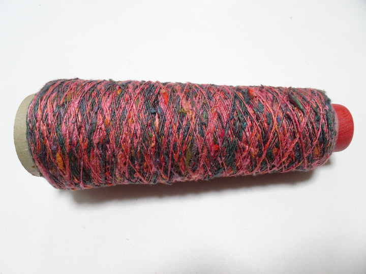 Japanese Tanaka Gen Silk – One-of-a-Kind Hand-Dyed Artistic Silk Thread, Rare Japanese Artisan Yarn, Limited Stock 16667
