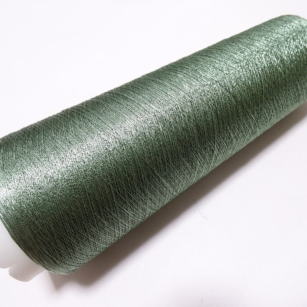 Japanese vintage rare Superb pure silver leaf thread color SA103 2000M ...