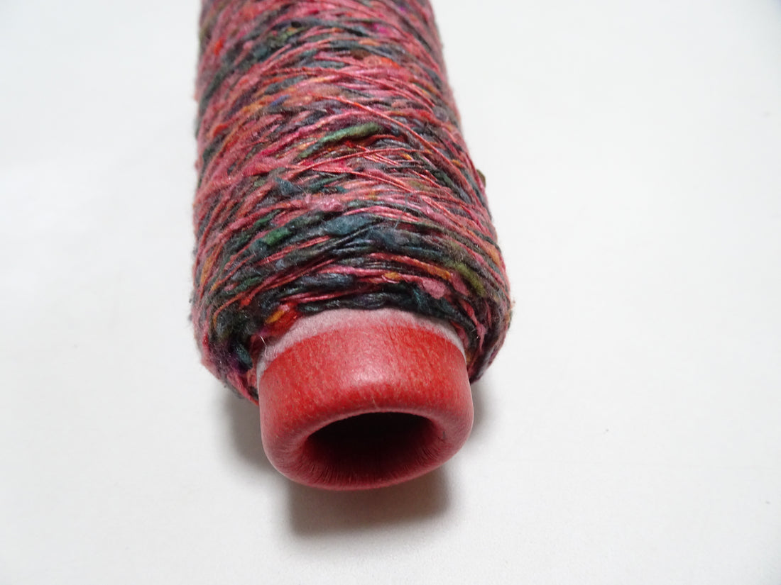 Japanese Tanaka Gen Silk – One-of-a-Kind Hand-Dyed Artistic Silk Thread, Rare Japanese Artisan Yarn, Limited Stock 16667