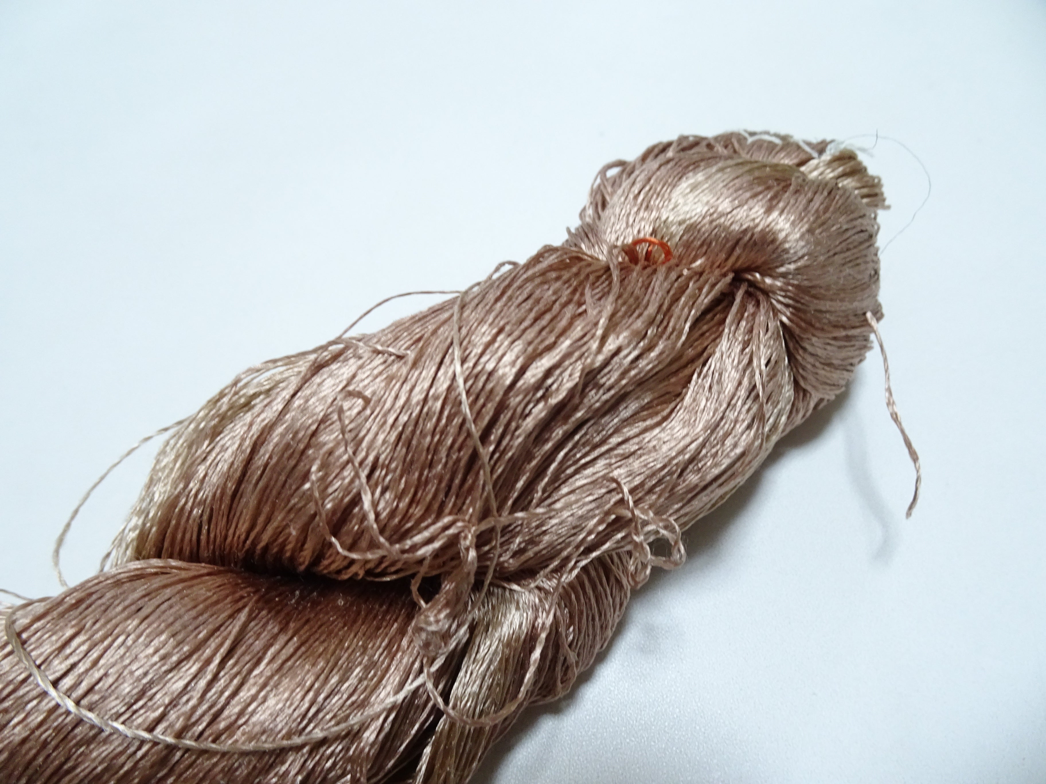 Japanese Vintage Twisted Silk Thread Embroidery 18359