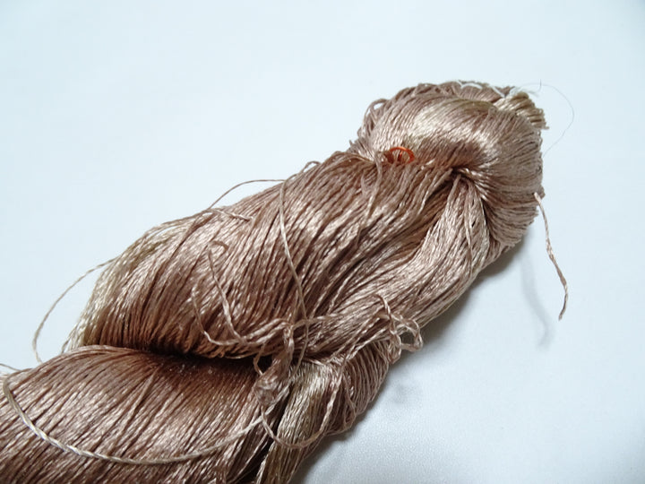 Japanese Vintage Twisted Silk Thread Embroidery 18359