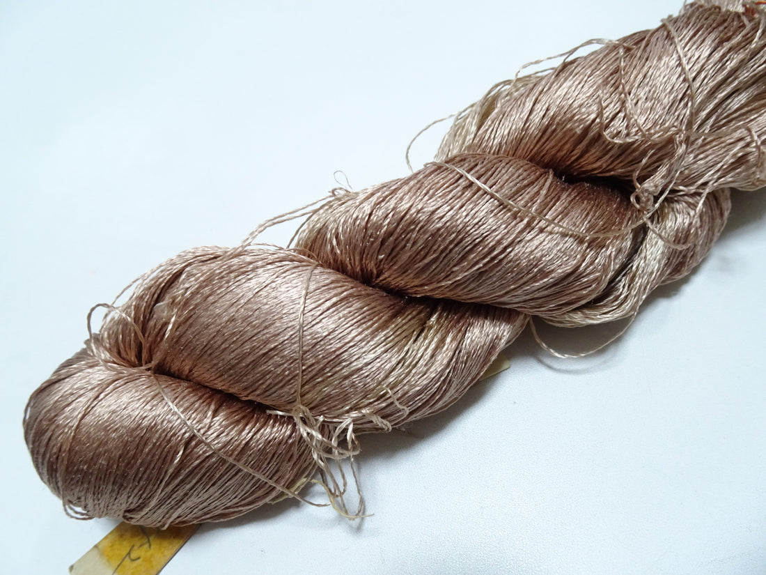 Japanese Vintage Twisted Silk Thread Embroidery 18359