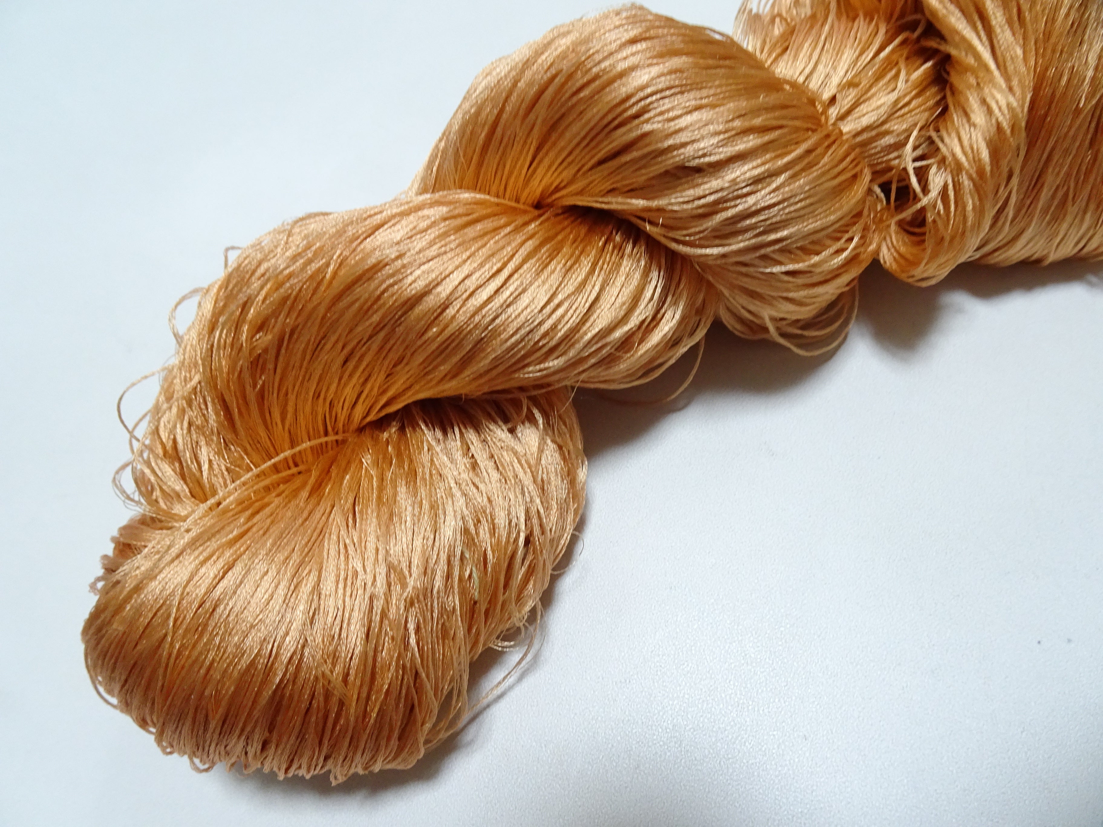 Japanese Vintage 6 Loose-Twist Silk Threads 19296