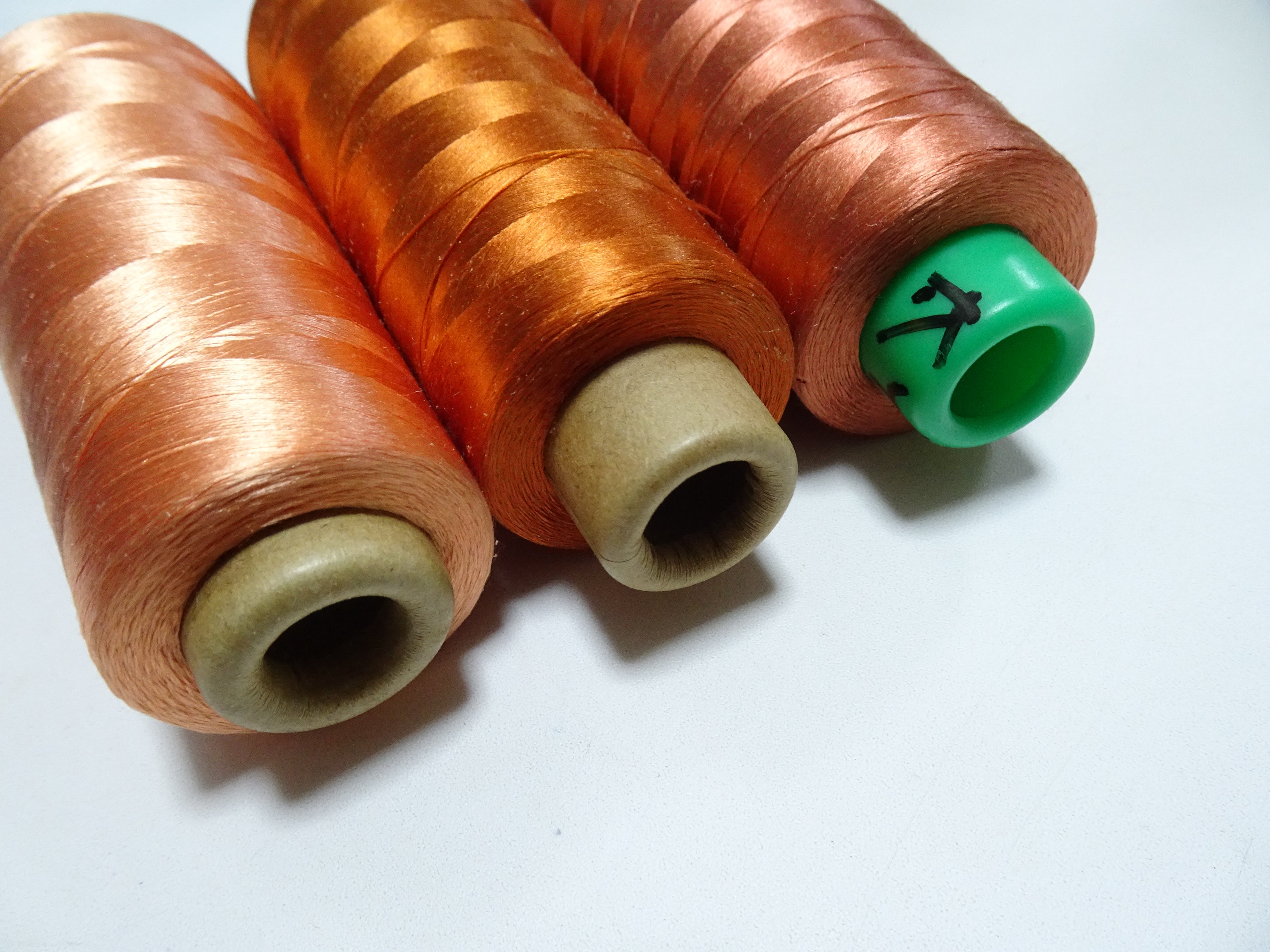 Special Price!! Japanese vintage silk thread 3sets Over 6000M embroidery 15244