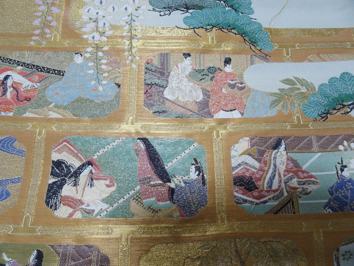 Rarest Cloth Japanese vintage Rare Silk sample fabric Juko Ori 9645 – Zelkova Japan