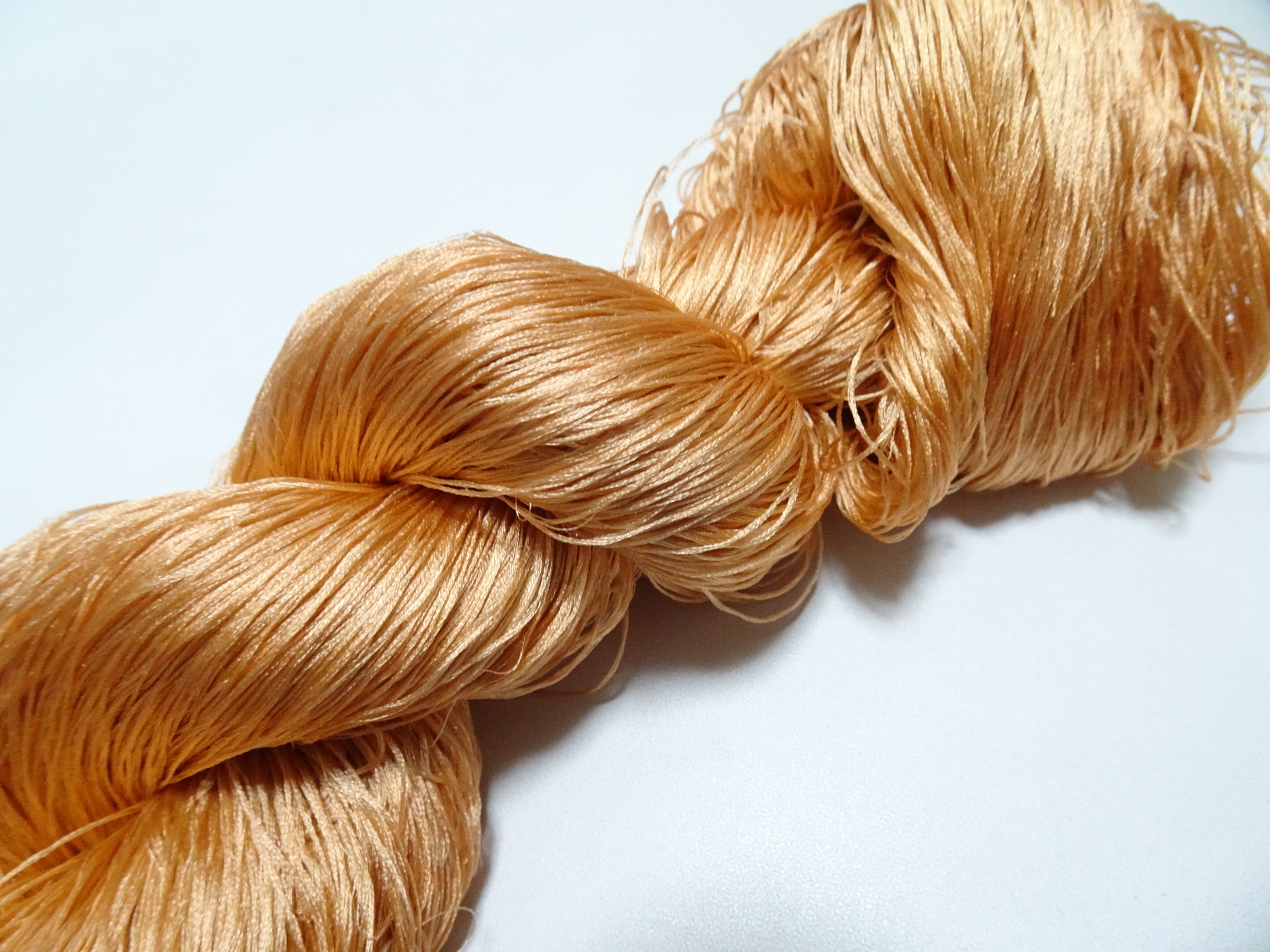 Japanese Vintage 6 Loose-Twist Silk Threads 19296