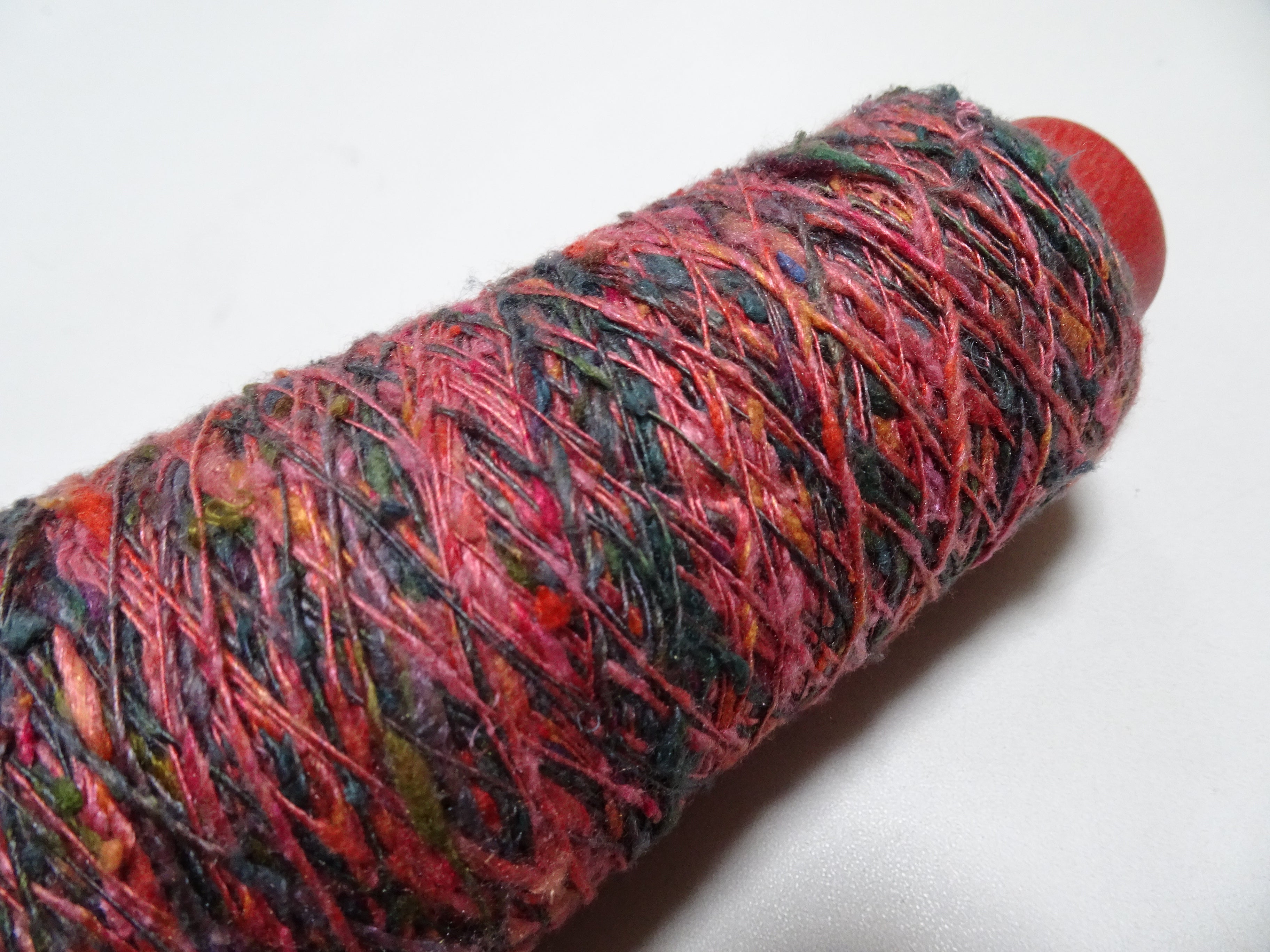 Japanese Tanaka Gen Silk – One-of-a-Kind Hand-Dyed Artistic Silk Thread, Rare Japanese Artisan Yarn, Limited Stock 16667