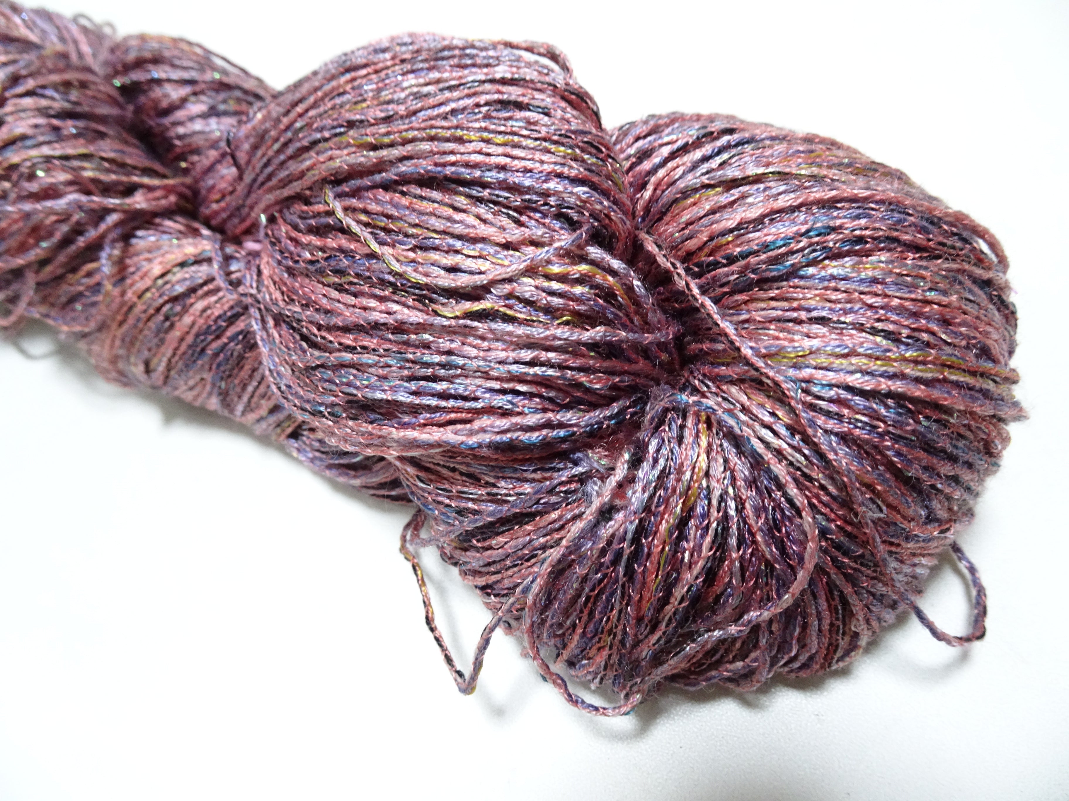 Japanese Tanaka Gen Silk – One-of-a-Kind Hand-Dyed Artistic Silk Thread, Rare Japanese Artisan Yarn, Limited Stock 19161