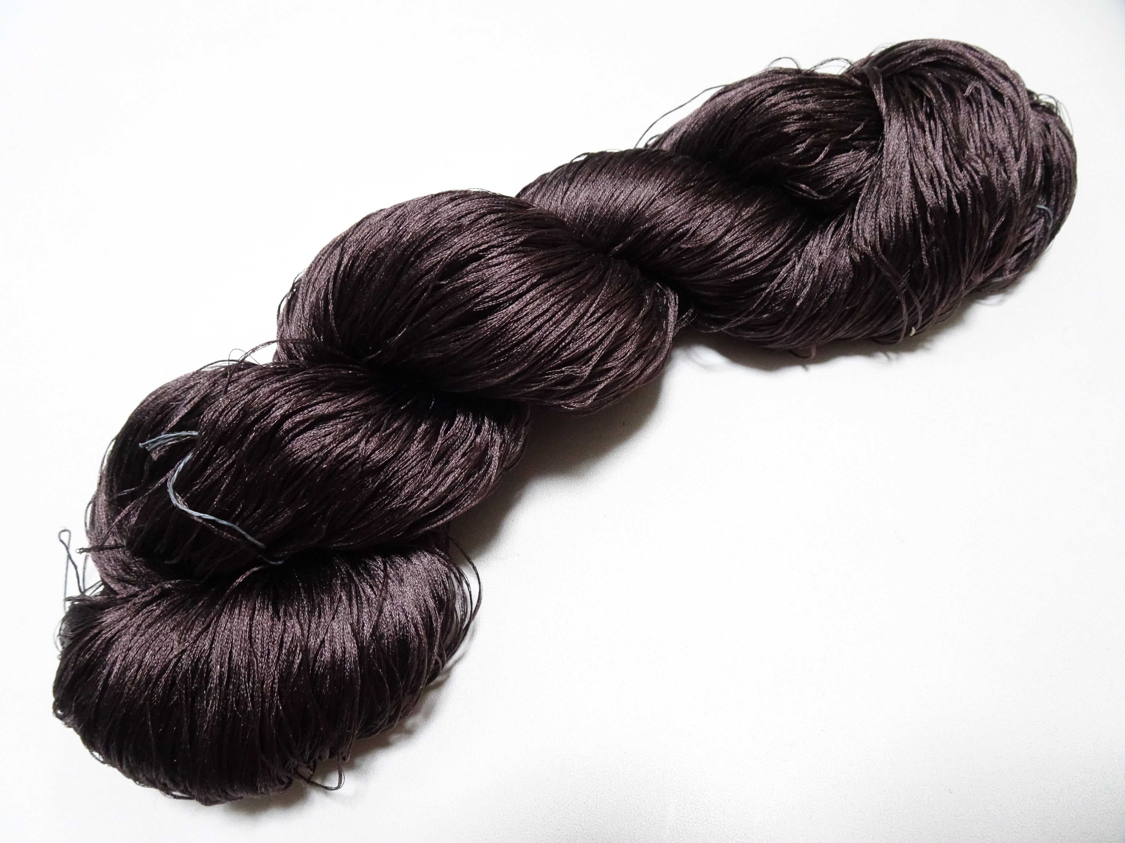 Japanese Vintage 6 Loose-Twist Silk Threads 19297