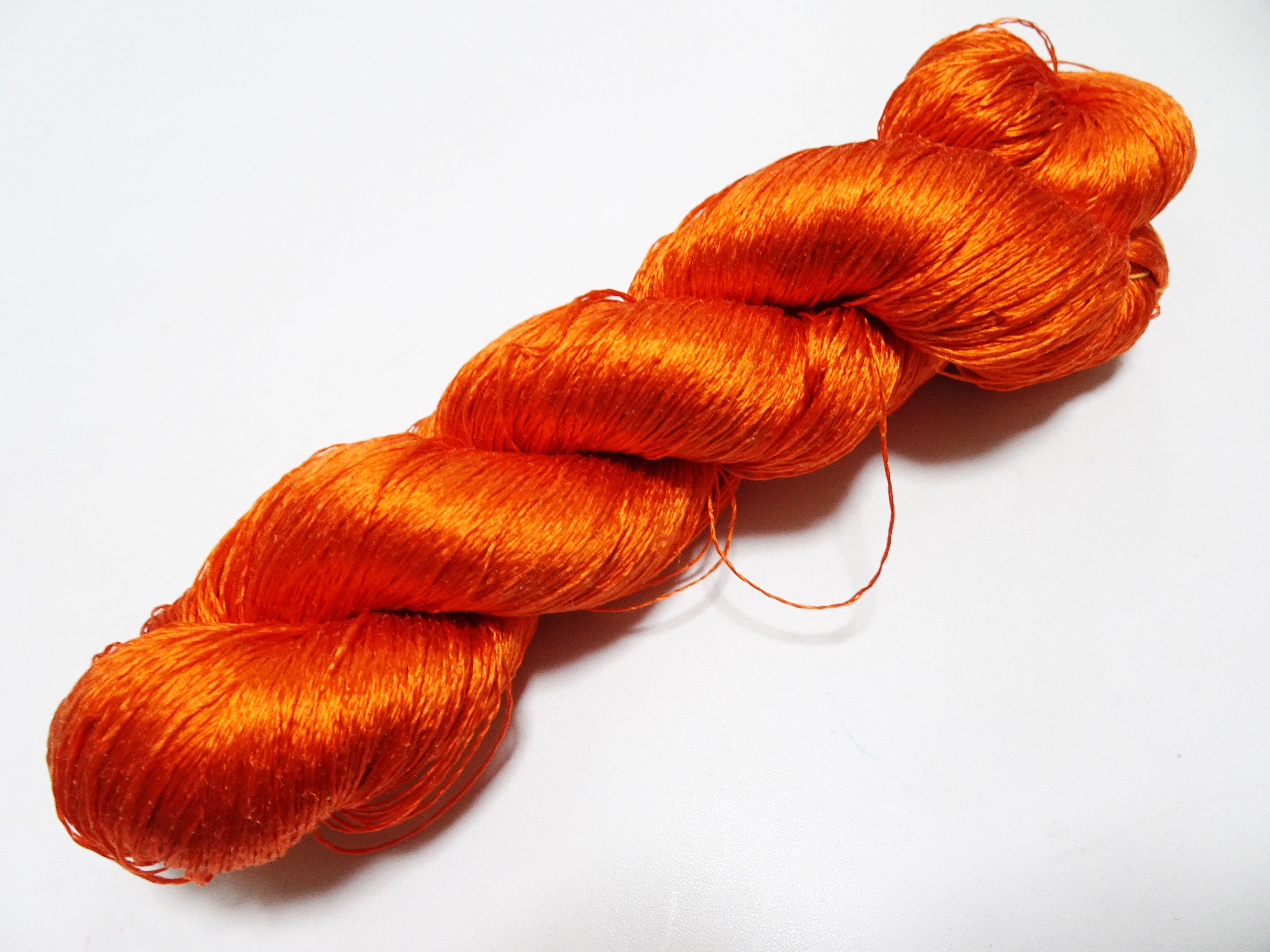 Japanese Vintage Twisted Silk Thread Embroidery 14586