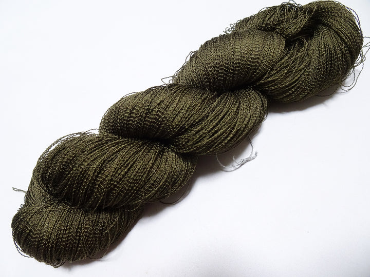 Japanese Vintage Kabe Silk Thread Embroidery & Weaving 16080