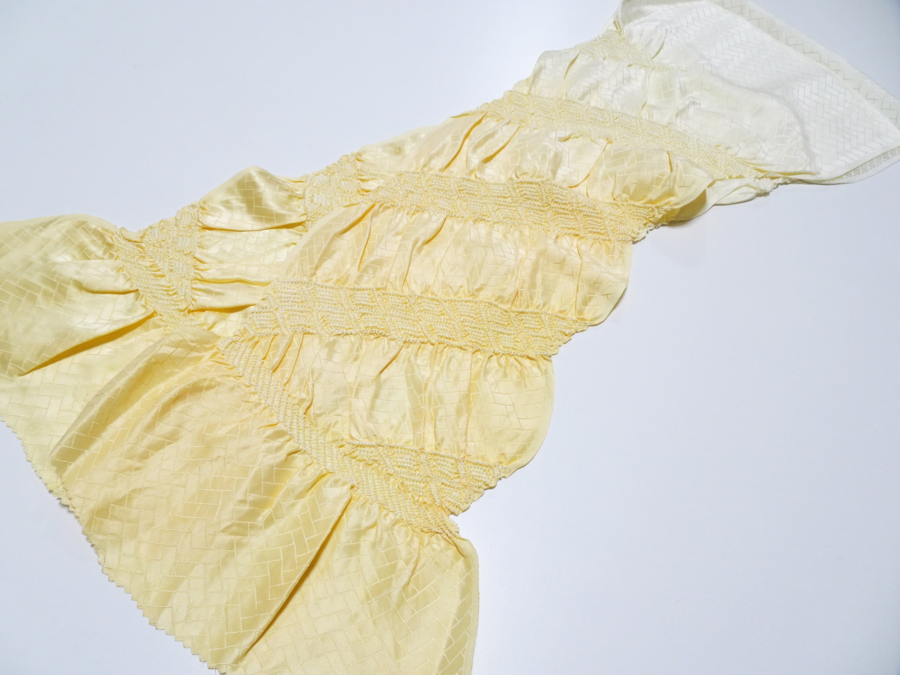 Japanese Kimono Silk Obi Age Shibori  18075