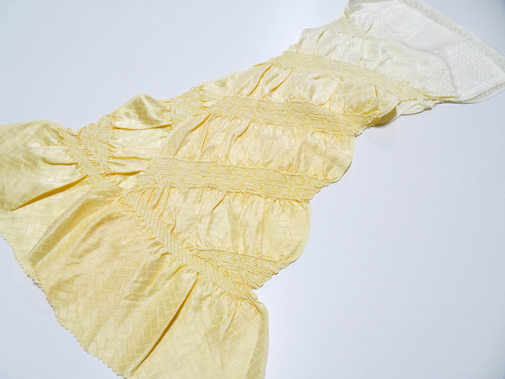 Japanese Kimono Silk Obi Age Shibori  18075