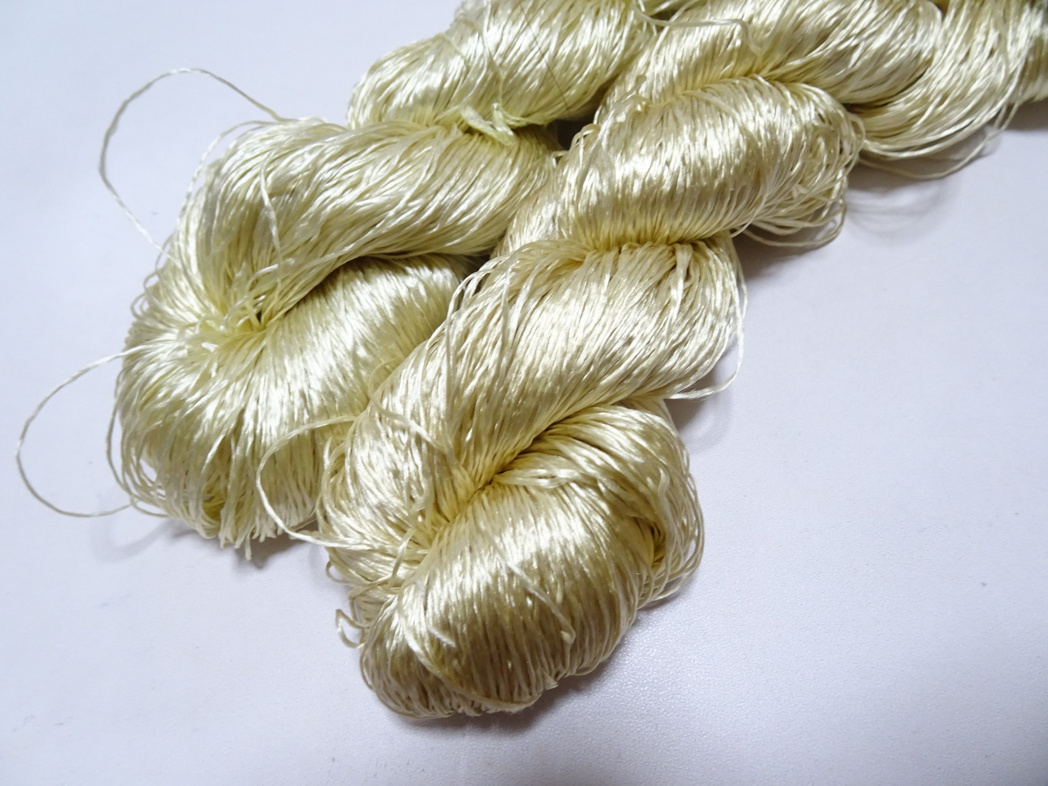 Japanese Vintage Loose Twisted Silk Thread 2sets Embroidery 16866