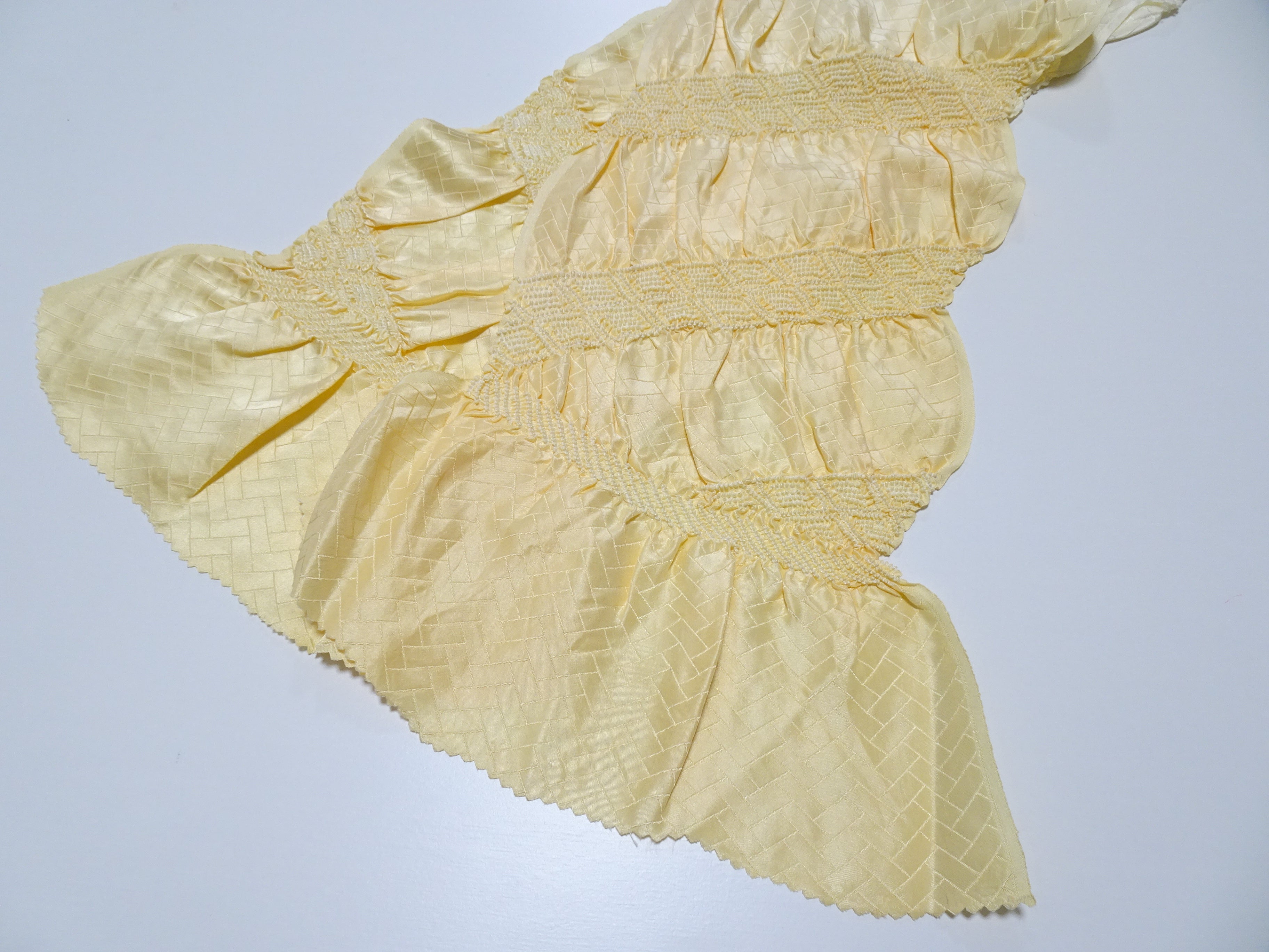 Japanese Kimono Silk Obi Age Shibori  18075