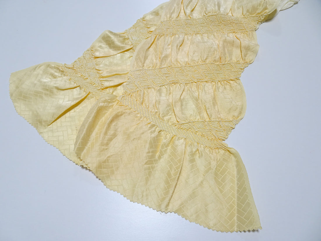 Japanese Kimono Silk Obi Age Shibori  18075