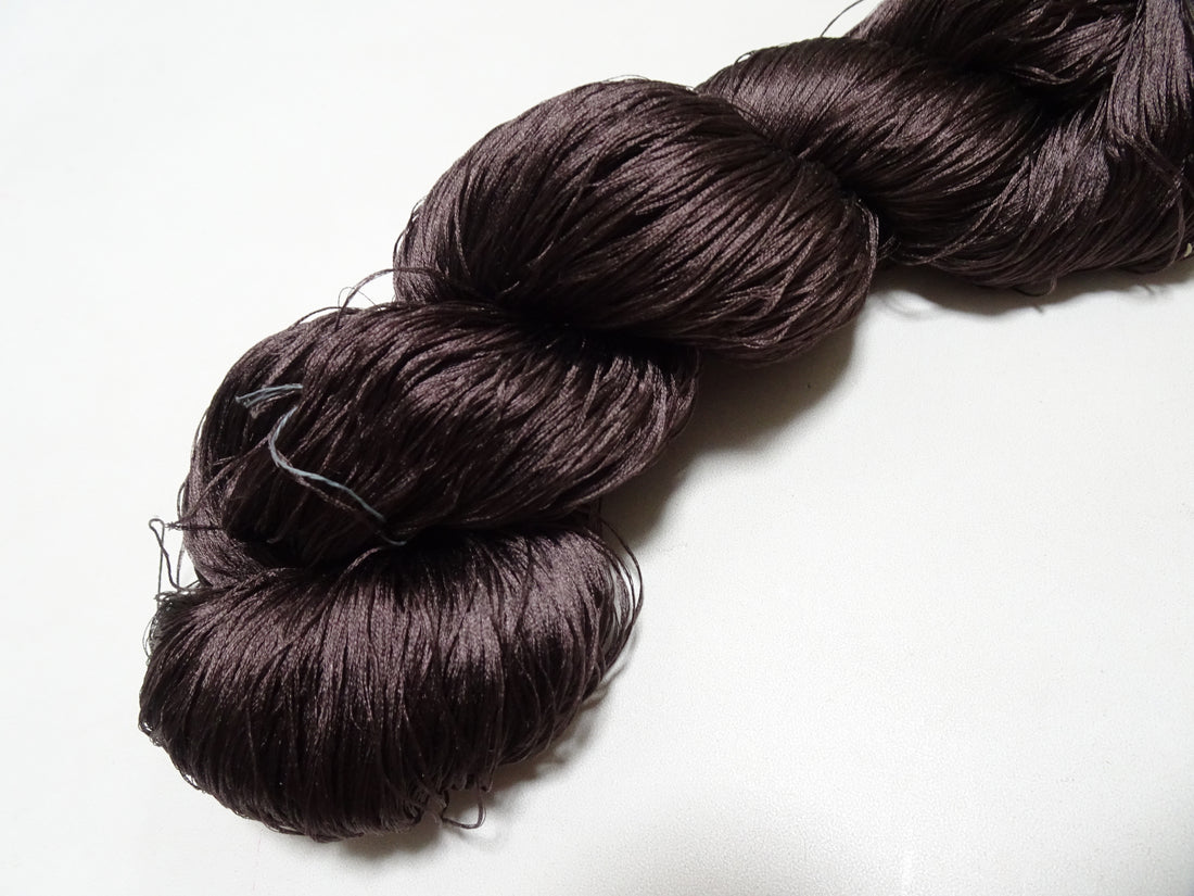 Japanese Vintage 6 Loose-Twist Silk Threads 19297