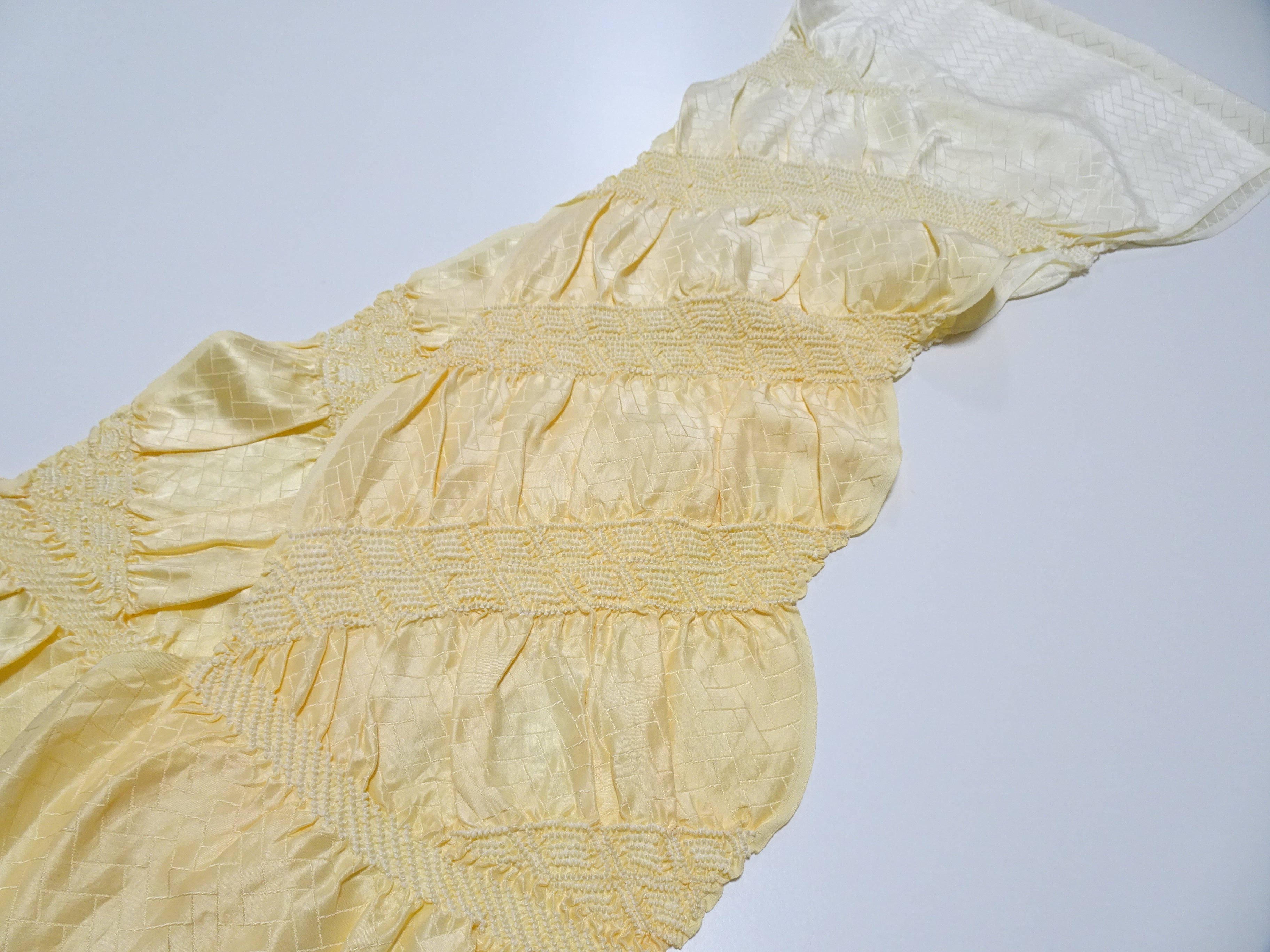 Japanese Kimono Silk Obi Age Shibori  18075