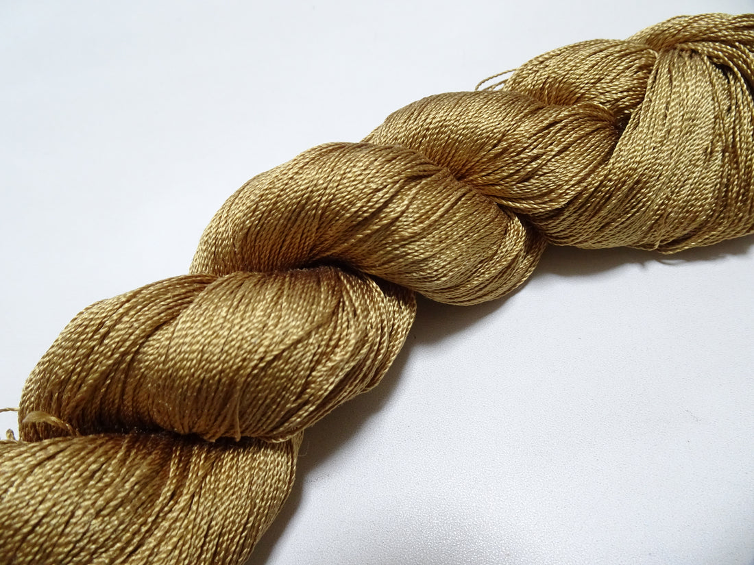 Japanese Vintage Twisted Silk Thread Embroidery & Weaving 17793
