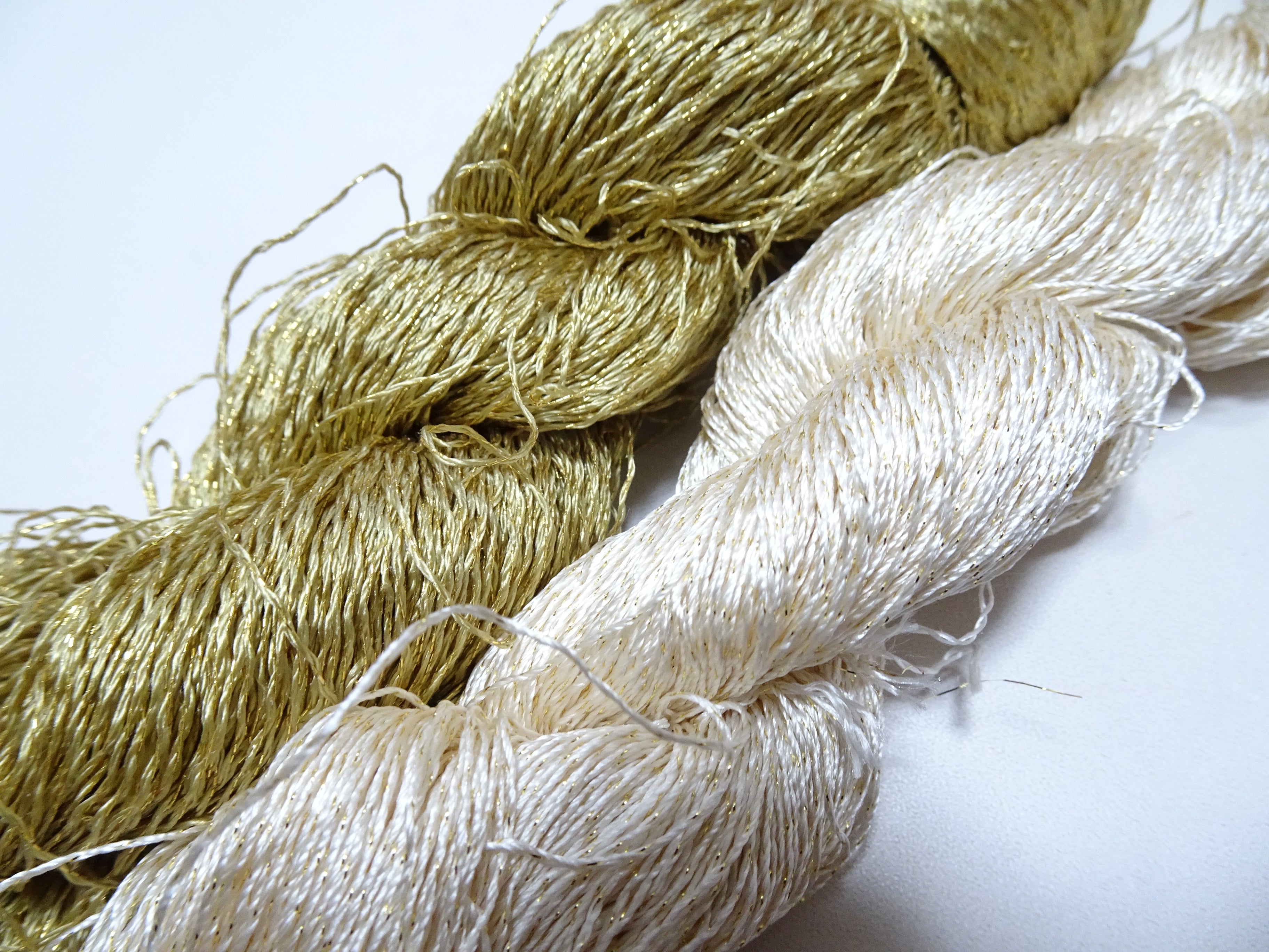 Japanese Vintage High Class Rare Silk Thread Mixture of Gold embroidery 15974