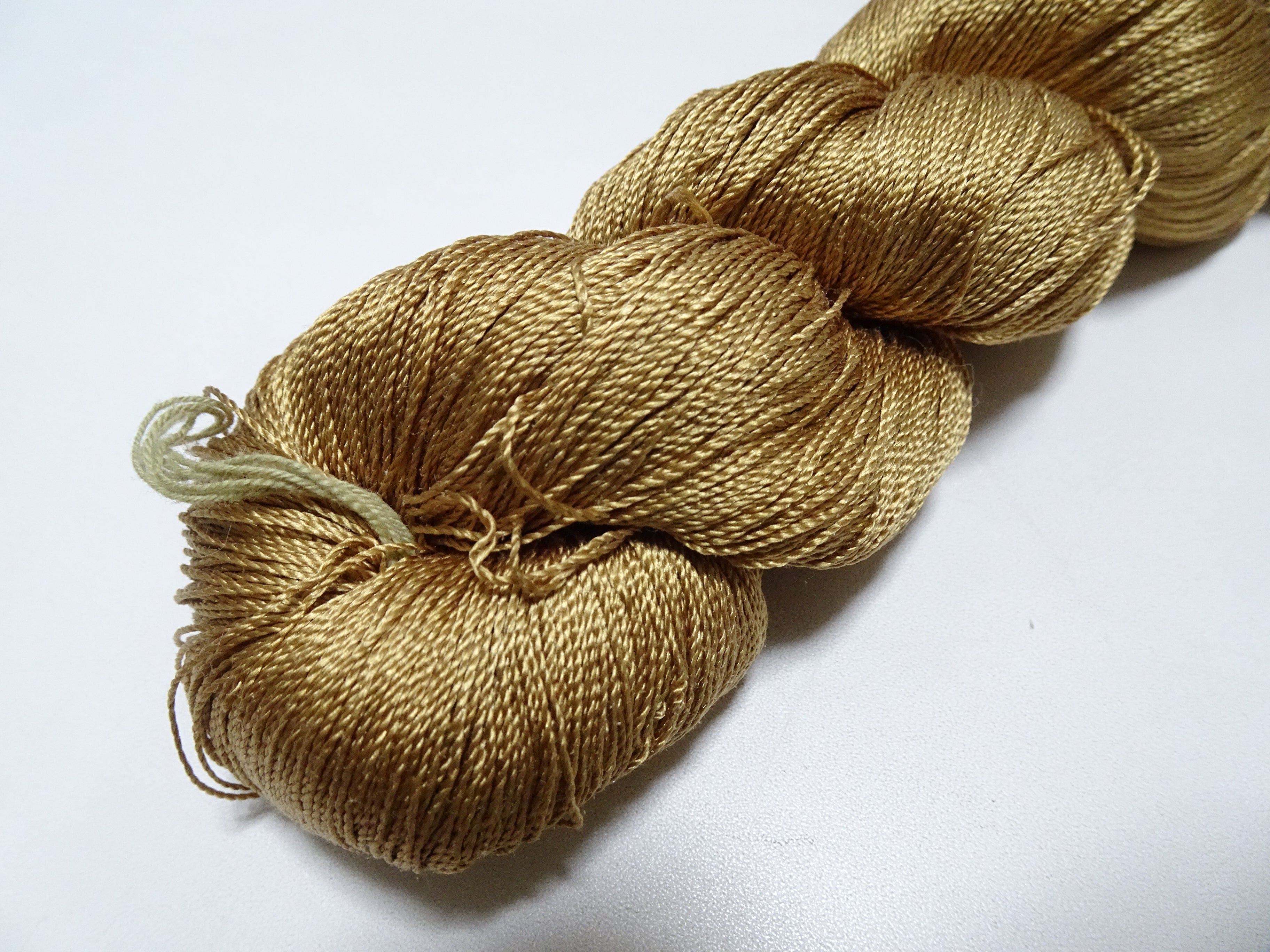 Japanese Vintage Twisted Silk Thread Embroidery & Weaving 17793