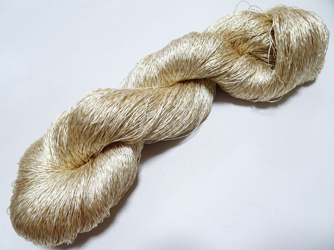 Japanese Vintage High Class Rare Silk Thread Mixture of Gold embroidery 18487