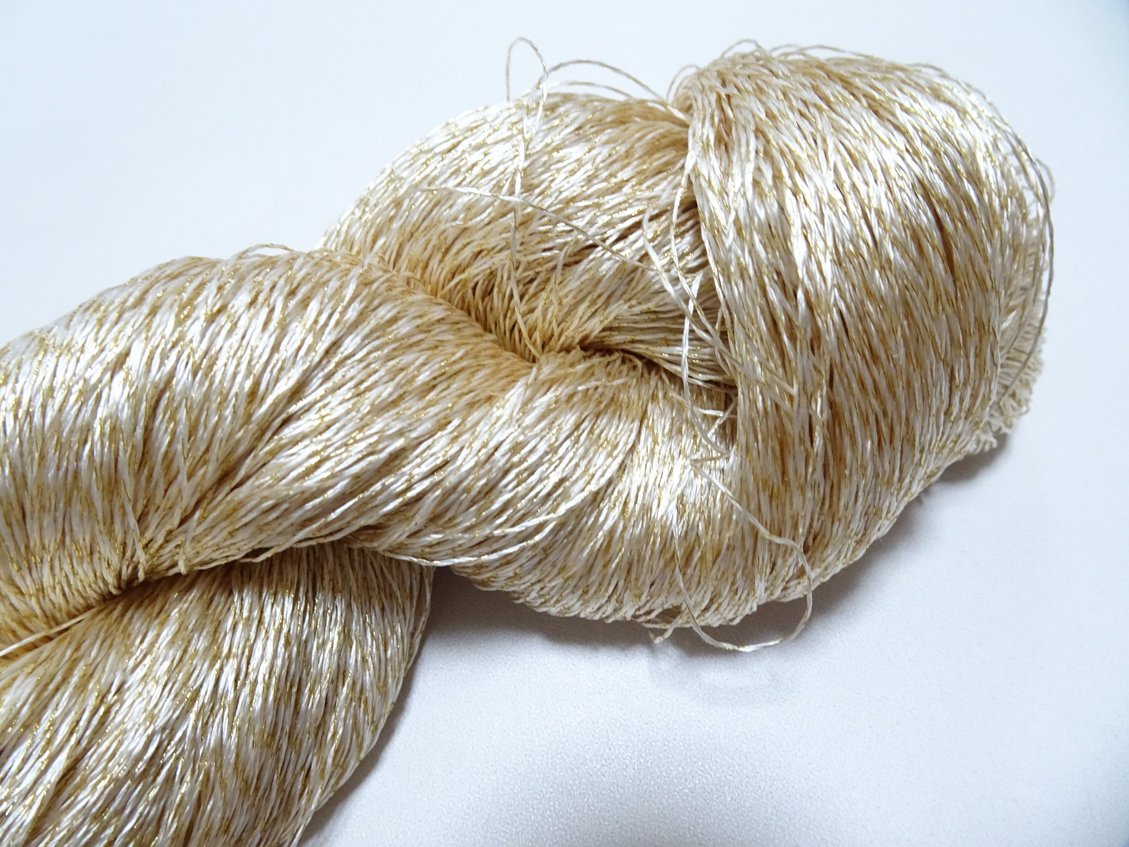 Japanese Vintage High Class Rare Silk Thread Mixture of Gold embroidery 18487