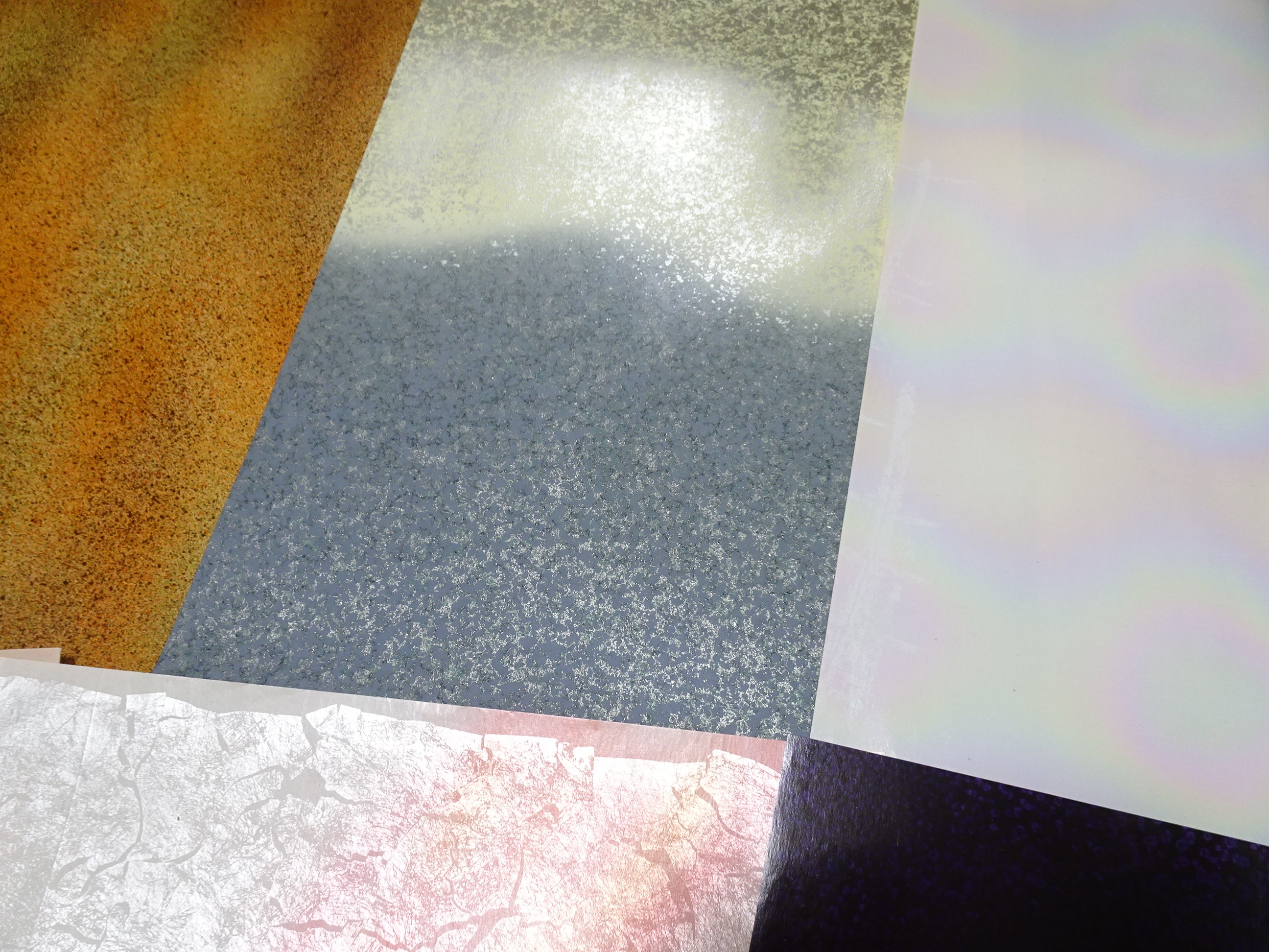 Japanese Vintage Rare Hikibaku Washi Paper 10 sheets 10393